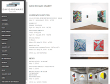 Tablet Screenshot of davidrichardgallery.com